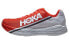 Фото #1 товара Кроссовки мужские беговые HOKA ONE ONE Rocket X Красно-белые