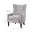 Фото #3 товара Brie Printed Fabric Accent Chair