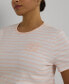 ფოტო #3 პროდუქტის Plus Size Short-Sleeve Crewneck Tee