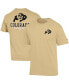 Men's Gold Colorado Buffaloes Team Stack 2-Hit T-shirt