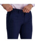 ფოტო #6 პროდუქტის Comfort Stretch Solid Skinny Fit Flat Front Dress Pant