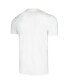 ფოტო #1 პროდუქტის Men's White Naughty by Nature Photo Bats T-Shirt