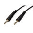 Фото #3 товара ROLINE 3.5mm Cable, M-M 1 m, 3.5mm, Male, 3.5mm, Male, 1 m, Black