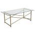 Фото #2 товара Mar Vista Collection Glass Coffee Table With Matte Gold Frame