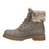 Lugz Convoy Faux Fur Lace Up Womens Grey Casual Boots WCNYFD-0426