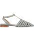 ფოტო #2 პროდუქტის Women's Alivia Caged Detail T Strap Sandals