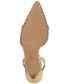 ფოტო #5 პროდუქტის Women's Gelsey Slingback Kitten-Heel Pumps, Created for Macy's