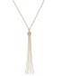 Diamond Tassel Necklace (1/2 ct. t.w.) in 14k Gold over Sterling Silver