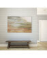 36" x 24" Blush Coast Museum Mounted Canvas Print