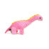 Фото #4 товара Плюшевая игрушка для собак Gloria Orhy 10 x 45 x 20 cm Розовый Динозавр полиэстер полипропилен