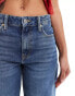 River Island barrel leg jean in midwash blue Голубой, EU 46 Short - фото #4