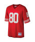 Men's Jerry Rice Scarlet San Francisco 49ers Big and Tall 1990 Retired Player Replica Jersey Красный, 5XB - фото #3