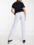 Фото #13 товара Stradivarius straight slim jean in light blue