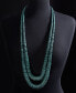 Фото #4 товара Style & Co gold-Tone Color Beaded Layered Strand Necklace, 36" + 3" extender, Created for Macy's