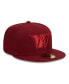 Men's Cardinal Washington Commanders Color Pack 59FIFTY Fitted Hat