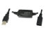 Фото #1 товара LogiLink 25M USB 2.0 - USB 2.0 M/F - 25 m - USB A - USB A - USB 2.0 - Male/Female - Black