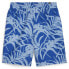 Фото #4 товара Puma Essential Palm Resort Graphic Woven 8 Inch Shorts Mens Blue Casual Athletic