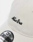 New Era 9twenty script cap in off white