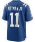 Фото #2 товара Men's Michael Pittman Jr. Royal Indianapolis Colts Player Game Jersey