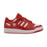 Adidas Forum Low CL Men's Shoes Scarlet-White HQ1495