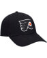 Men's Black Philadelphia Flyers Legend MVP Adjustable Hat