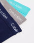 Фото #4 товара Calvin Klein cotton stretch trunks 3 pack in multi