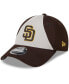 Фото #1 товара Men's Brown San Diego Padres 2024 Batting Practice 9FORTY Adjustable Hat