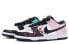 Фото #3 товара 【定制球鞋】 Nike Dunk Low Retro 云锦鸳鸯 手绘喷绘 中国风 低帮 板鞋 男款 黑白 / Кроссовки Nike Dunk Low DD1391-100