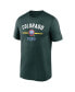 Men's Green Colorado Rockies City Connect Legend Performance T-Shirt Зеленый, 3XL - фото #3