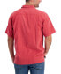 Фото #2 товара Men's Coconut Point Tide Vista IslandZone® Moisture-Wicking Dotted Stripe Camp Shirt