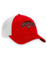 Фото #4 товара Men's Scarlet, White Rutgers Scarlet Knights Breakout Trucker Snapback Hat