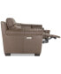 Julius II 5-Pc. Leather Sectional Sofa With 2 Power Recliners, Power Headrests & USB Power Outlet, Created for Macy's