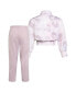 ფოტო #6 პროდუქტის Toddler Girls Printed Fashion Tricot Jacket and Pants, 2 Piece Set