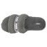 Фото #7 товара Puma Fluff Slide Womens Grey Casual Sandals 38493702