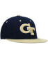 Фото #8 товара Men's Navy Georgia Tech Yellow Jackets On-Field Baseball Fitted Hat