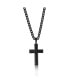 Фото #1 товара Stainless Steel Polished Cross Necklace