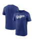 Men's Royal Los Angeles Dodgers New Legend Wordmark T-shirt