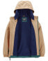 Kid Midweight Fleece Liined Colorblock Jacket 12