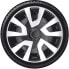 Фото #2 товара AUTO-STYLE Revo-Van Wheel Trims Set 15 Inch Silver/Black (Sphere)
