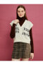 Фото #18 товара Жилет Koton Patterned Shirt Collar Sleeveless