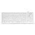 Фото #1 товара Silicone keyboard Esperanza EK126W USB/OTG - white