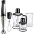 Фото #1 товара Braun MultiQuick 7 MQ 7045X - 1.25 L - Stepless - Buttons - 0.35 L - Immersion blender - Black,Stainless steel