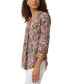 Petite Printed 3/4-Sleeve Tunic