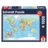 Puzzle Weltkarte 1500 Teile