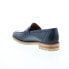 Фото #12 товара Bruno Magli Varrone BM2VARM0 Mens Blue Loafers & Slip Ons Penny Shoes