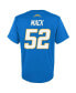 Big Boys Khalil Mack Powder Blue Los Angeles Chargers Mainliner Player Name and Number T-shirt