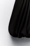 Фото #6 товара Платье в рубчик в тон с объемной юбкой ZARA