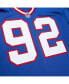 Фото #4 товара Men's Michael Strahan Royal New York Giants 2004 Authentic Throwback Retired Player Jersey