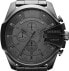 Фото #7 товара Diesel Chief Series Men's Chronograph Watch with Silicone, Stainless Steel or Leather Strap