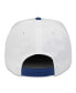 ფოტო #2 პროდუქტის Men's White/Blue New York Rangers Roscoe Washed Twill Adjustable Hat